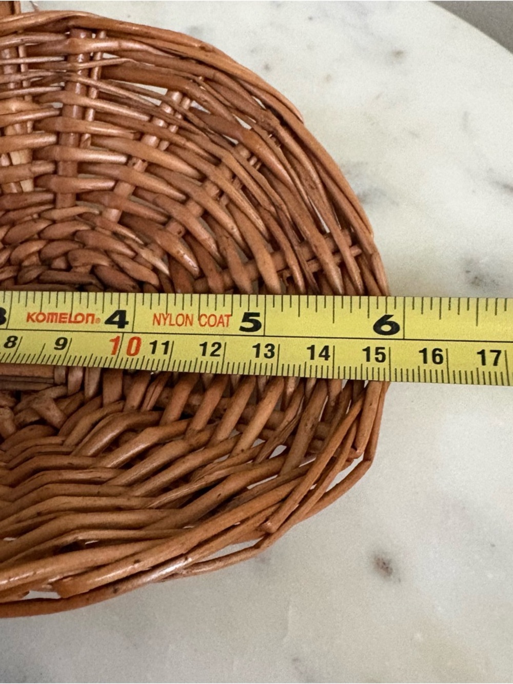 NEW Vintage Small Decorative Basket Cottagecore Farmhouse Country Traditional - Picture 9 of 12